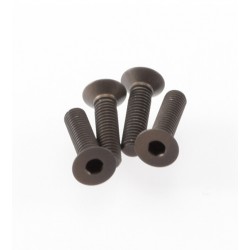 Hiro Seiko Alu Hard Coated Hex Socket Flat Head Screw M3x12