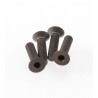 Hiro Seiko M3X12 Alu Hard Coated Hex Socket Flat Head Screw 