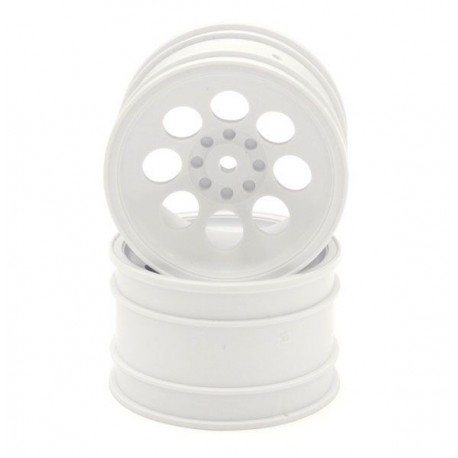  Kyosho Optima Wheel 8 holes White 2.0 inches (2)