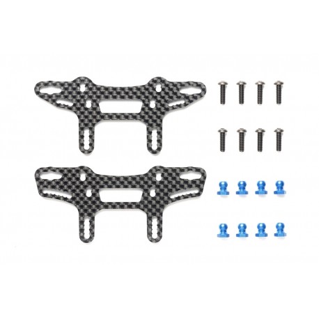 Tamiya  Xm-01 Carbon Damper Stays Front/Rear