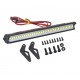 ALUMINIUM 36 LED LIGHT BAR W/SIDE STRAIGHT CAB MOUNTS