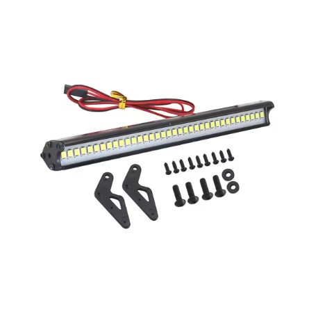 ALUMINIUM 36 LED LIGHT BAR W/SIDE STRAIGHT CAB MOUNTS
