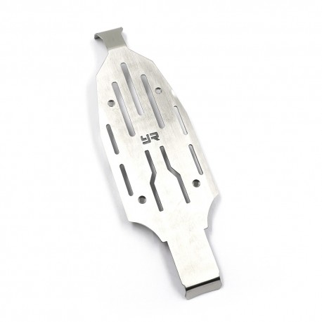 Yeah Racing Stainless Steel Chassis Protector Plate For Losi 1/24 Micro-B 2WD Buggy
