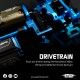 Yeah Racing Aluminum Main Shaft Bearing Holder Set For Tamiya TT02 Series