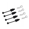 Body Clips with Retaining Rubber