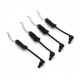 Body Clips with Retaining Rubber