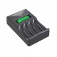 A/AAA Rechargeable Battery Charger LCD Display