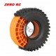 Zero RC 2.2" Tires Silicone Rubber Insert Foam Waterproof 122x46mm
