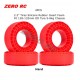 Zero RC 2.2" Tires Silicone Rubber Insert Foam Waterproof 122x46mm (Hard)