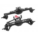 Bdx Rc Compact CNC Machined Aluminum Alloy Front and Rear Portal Axle for 1/10 RC Crawler Car