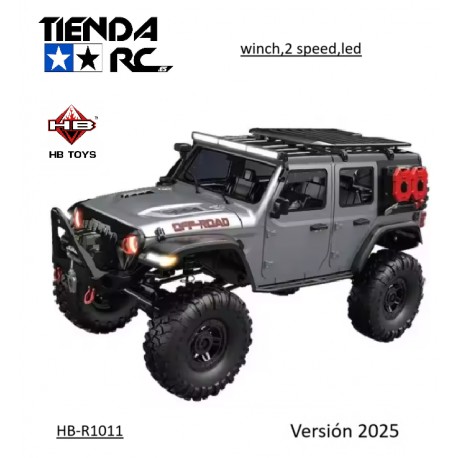 HB TOYS WILDERNESS HB-R1011-1 1:10 本体 Hb Toys Wilderness Rtr (Winch,2 speed,led) - Tienda RC