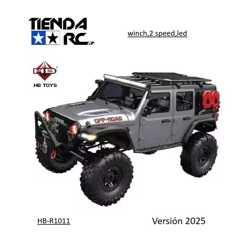 Hb Toys Wilderness Rtr (Winch,2 speed,led) - Tienda RC