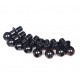3 RACING 7075 ALUMINUM BALL STUD BLACK 