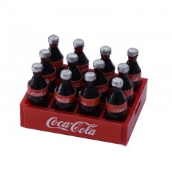 Rc Parts 1/10 Scale Crawler Accesory Mini Coke Bottle & Tray