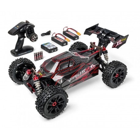 Carson 1:8 Virus 4.2 XL 100% RTR black/red