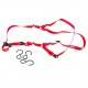 Spare tire tie-down strap (Red)