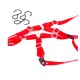 Spare tire tie-down strap (Red)