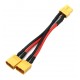 Adaptador en Y Paralelo Conector XT60 Cable 14 AWG