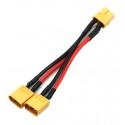 Adaptador en Y Paralelo Conector XT60 Cable 14 AWG