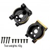 BDX Brass Rear Axle Supports Fits Hb Toys TRX-4 TRX-6