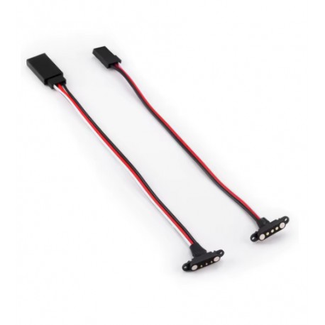 Universal Magnetic Snap-on JR Extension Cable for RC Model Car