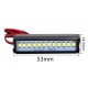 Aluminum 12 LED Light Bar W/Side Cab Mounts