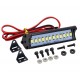Aluminum 12 LED Light Bar W/Side Cab Mounts