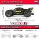 1-10 VORTEKS 223S DSC 2WD RTR Brushless Stadium Truck Yellow