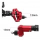 Bdx Rc Cnc Front and Rear Portal Axle CNC Aluminum Alloy Anodized for 1/10 RC Rock Crawler