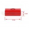 Red mini tool box 1/10 Rc Crawler