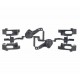 Hpi UPRIGHT SET (8/10 DEGREE CASTER)