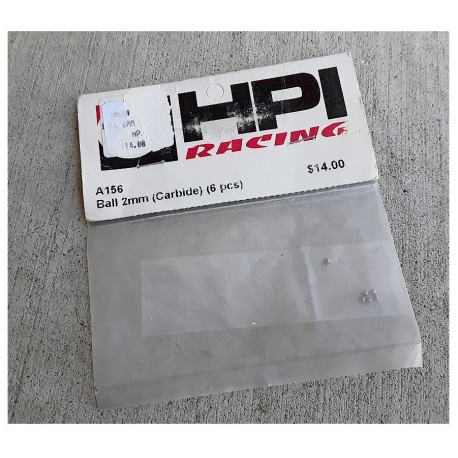 Hpi Carbide Balls 2mm (6pcs)
