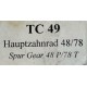 GM Spur Gear 48dp, 78 Tooth 