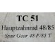 GM Spur Gear 48dp, 85 Tooth