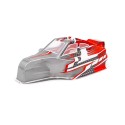 Hobbytech Uncut Red/Grey NXT Evo Body With Stickers
