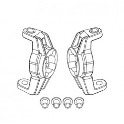 Soportes del Eje Frontal MJX H8H All-Rock