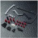 Mst red carbon shorty RMX battery holder