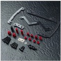 Mst red carbon shorty RMX battery holder