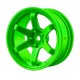 Mst green TE37 high traction (+5) tire
