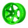 Mst green TE37 high traction (+5) tire (2u)