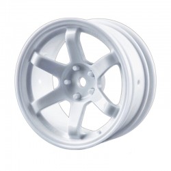 Mst white TE37 high traction (+5) tire