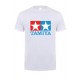 T-Shirt Tamiya Logo White (L)
