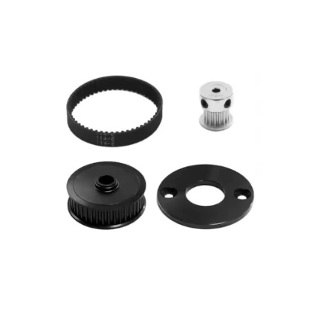 Tamiya TT02 Belt Drive Gear 16T 40T Drive Gear System (Black)
