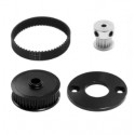 Tamiya TT02 Belt Drive Gear 16T 40T Drive Gear System (Black)