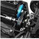 Tamiya TT02 Belt Drive Gear 16T 40T Drive Gear System (Black)