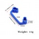TT01-TT02 Silica Gel Chassis Handle Rear Bumper (Blue)
