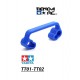 TT01-TT02 Silica Gel Chassis Handle Rear Bumper (Blue)