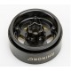 Rhino RC MOZA 1.9 Inch Brass Internal Wheel Rim (Silver)