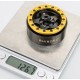 Rhino RC MOZA 1.9 Inch Brass Internal Wheel Rim (Silver)