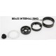 Rhino RC MOZA 1.9 Inch Brass Internal Wheel Rim (Silver)
